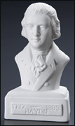 COMPOSER STATUETTE HAYDN 5 INCH